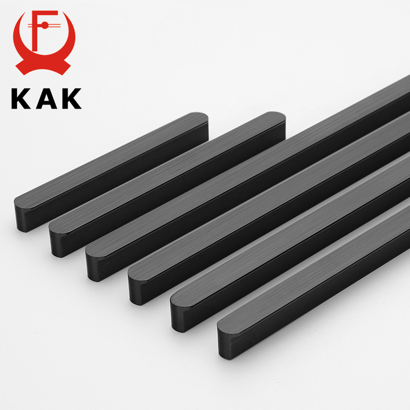 Furniture Hardware Black - KAK Amerikaanse stijl zwarte kast handgrepen