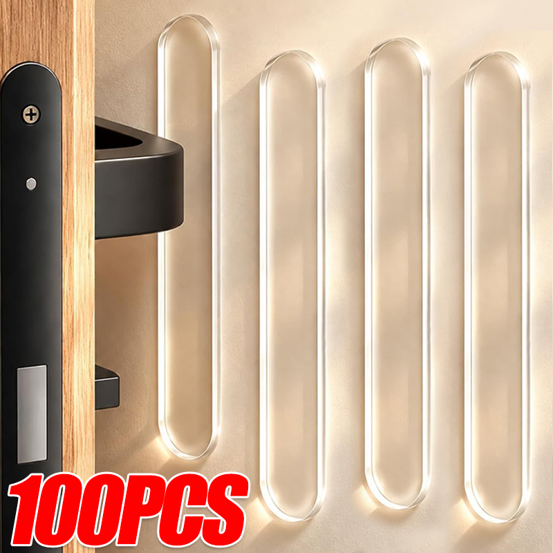 Furniture Joint Hardware - Siliconen kastbumpers strips zelfklevende anti-botsing deurstop
