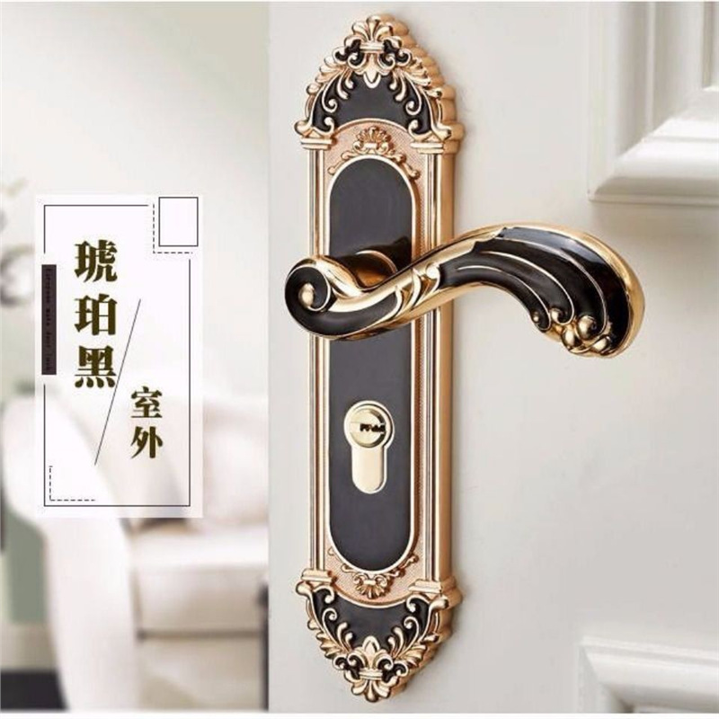 Furniture Hardware Locks - Europese stijl Mute Room deurslot handvat
