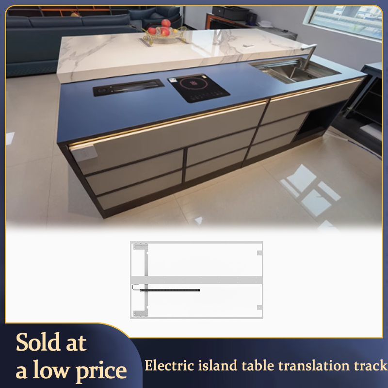Furniture Hardware In China - Elektrische zijtrek-schuifrail voor open keuken, slimme