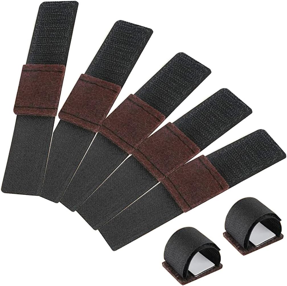 Furniture Hook Hardware - 10 STKS Wrap-Around Vilt Meubelpads met
