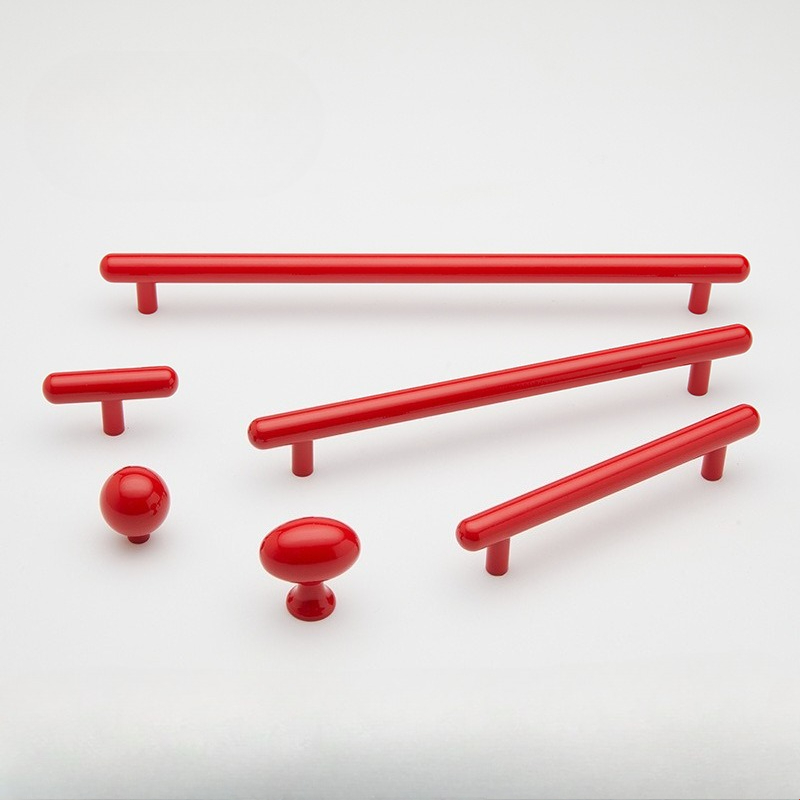 Furniture Hardware In China - BCD-China Rode Messing Keukenkastgrepen Deurklink Garderobe
