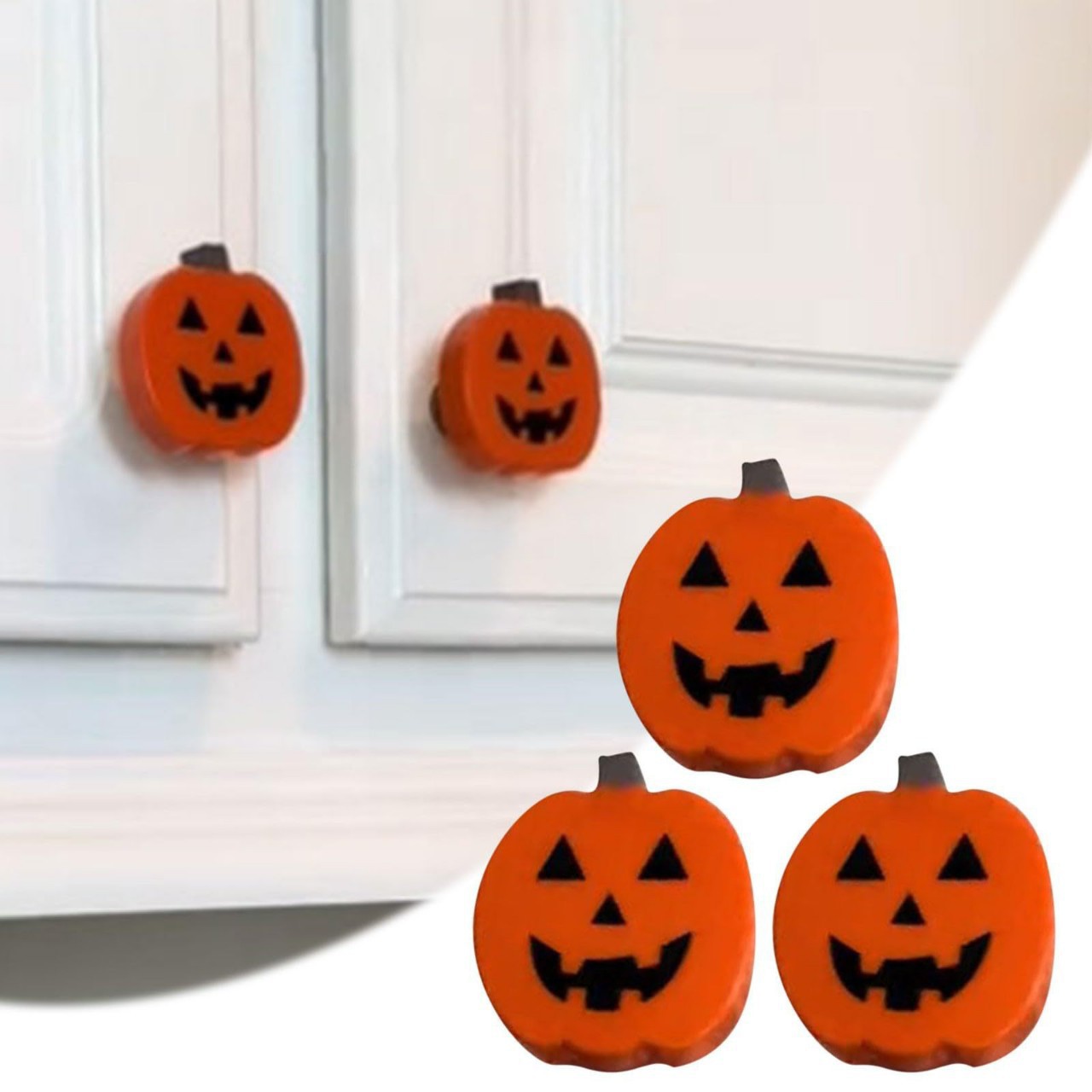 Furniture Joint Hardware - Halloween pompoenknopdeksel, universele kast- en ladeknop,