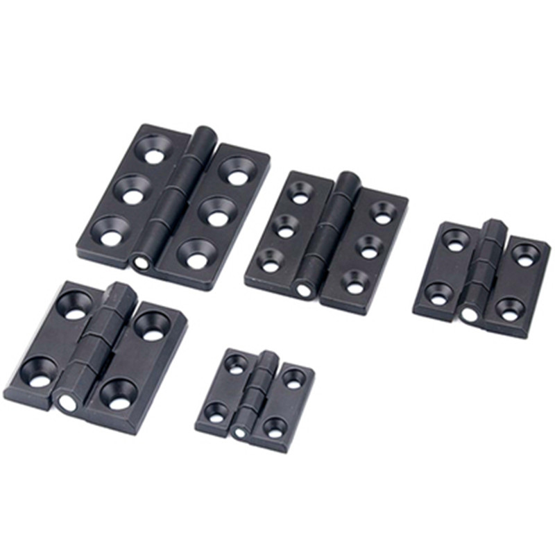 Furniture Hardware Black - 10Pcs Zinklegering Rechthoekige Metalen Aluminium Vouwen