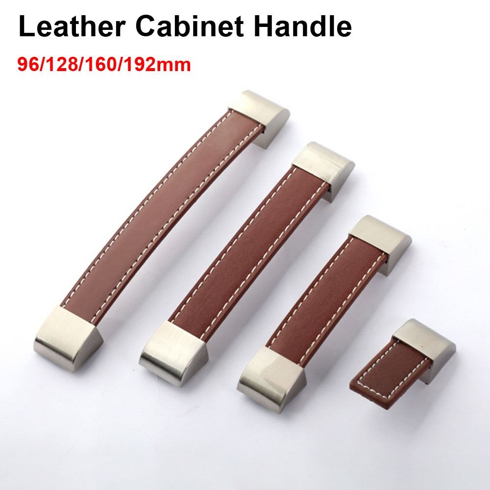 Furniture Hardware In China - 1 Stuks Bruin Zacht Leer Lederen