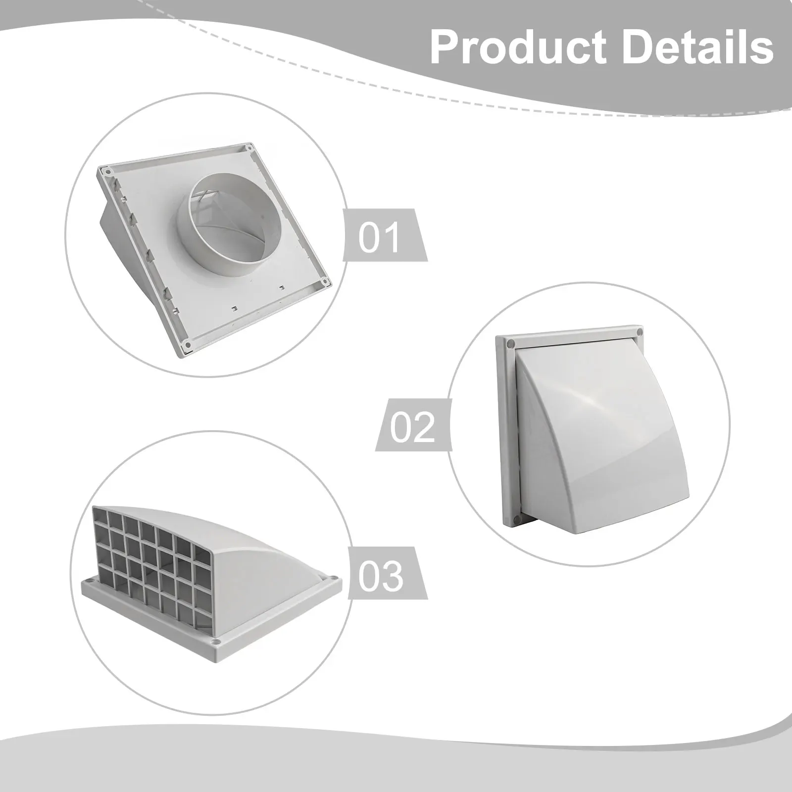 100MM, 125MM, 150MM Buitenmuur - Furniture Hardware Outlet recensie en prijs