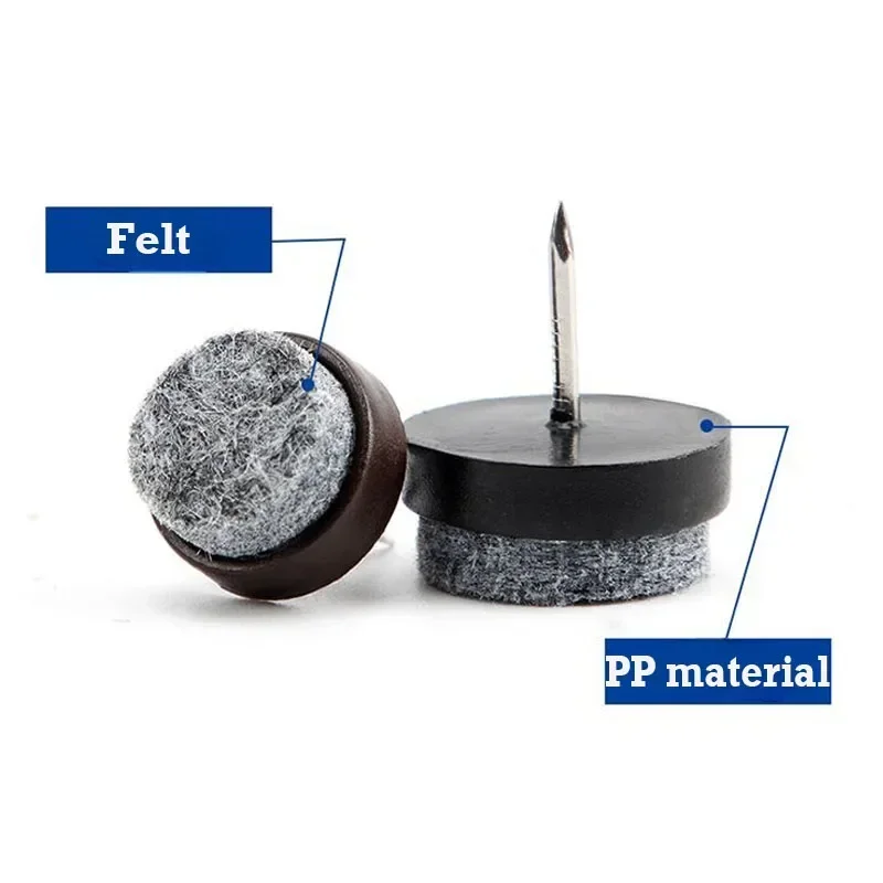 30Pcs 14-28Mm Plastic Vilt Nag - Furniture Hardware For Legs recensie en prijs