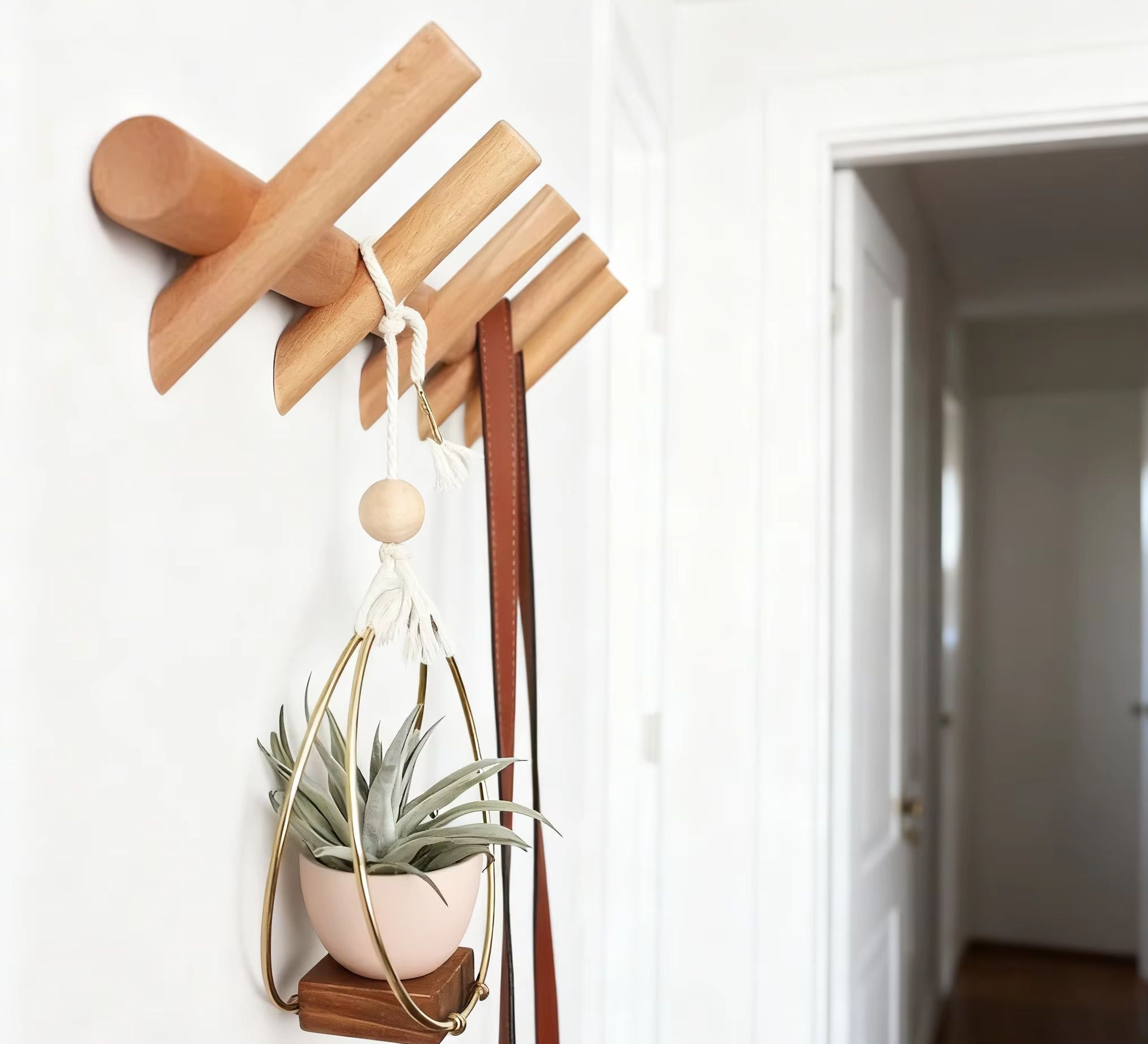 Nordic massief houten kapstok  - Furniture Hook Hardware recensie en prijs