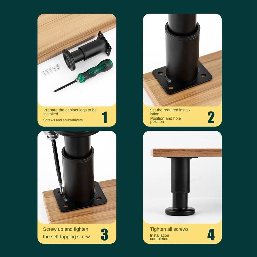 Roestvrij staal vervangende me - Furniture Hardware For Legs recensie en prijs