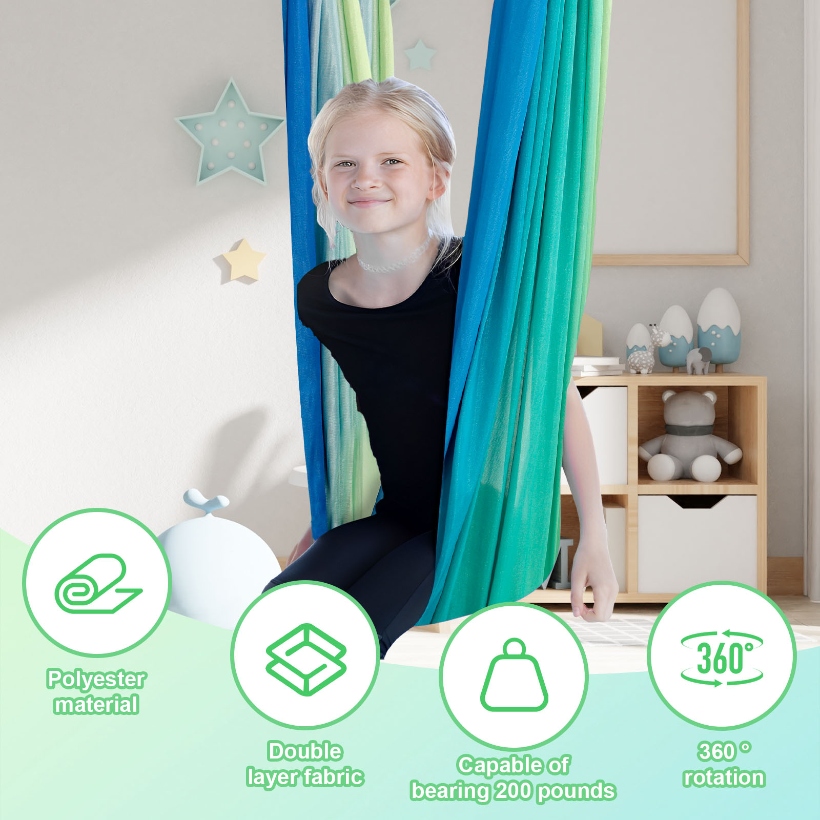 Sensorische schommels voor kin - Furniture Hook Hardware recensie en prijs