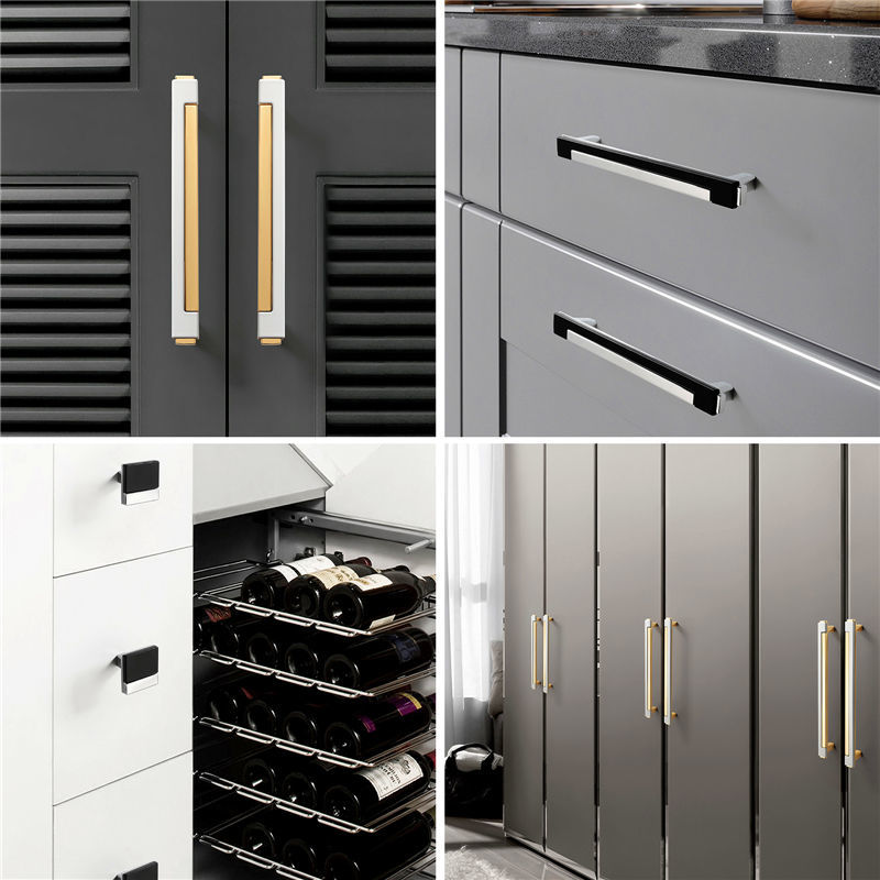 Zinklegering Modern Goud Zwart - Furniture Hardware Black recensie en prijs