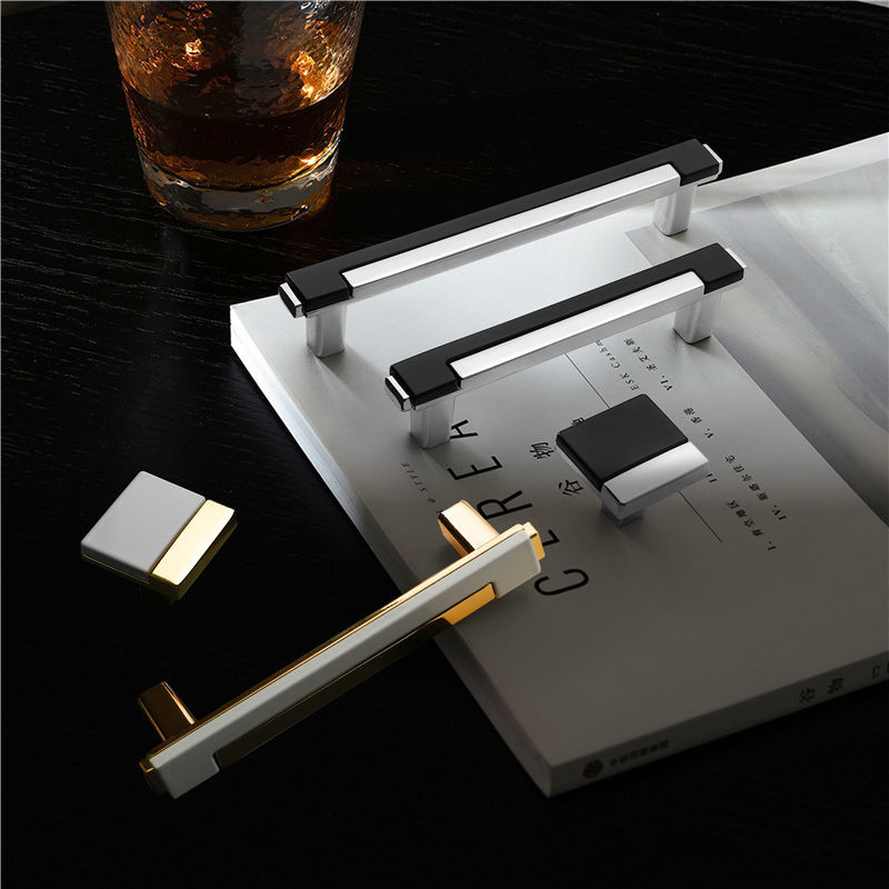 Zinklegering Modern Goud Zwart - Furniture Hardware Black recensie en prijs