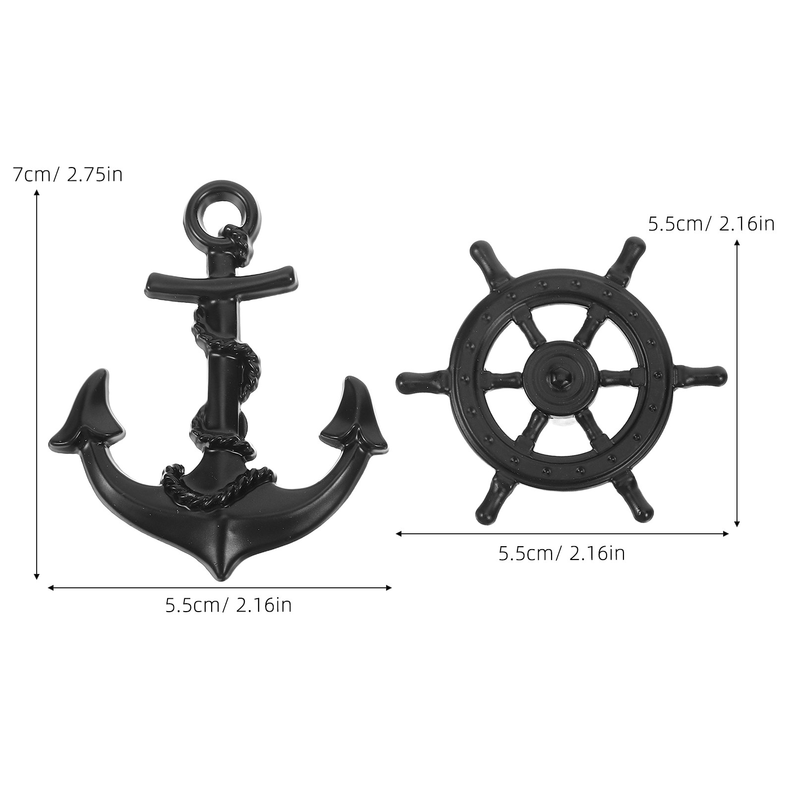 4 stuks zwarte vintage ladegre - Furniture Hardware Black recensie en prijs