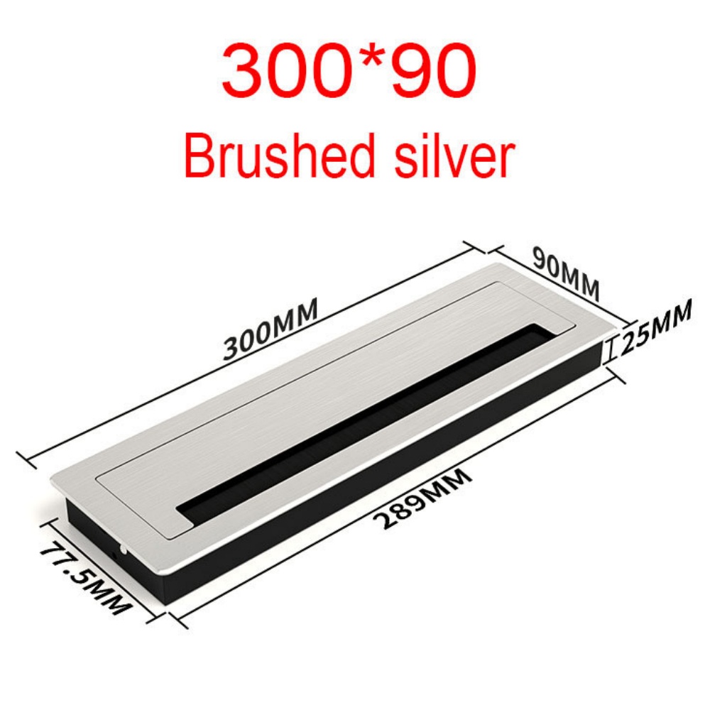 1PC Aluminium Rechthoekige Bur - Furniture Hardware Outlet recensie en prijs