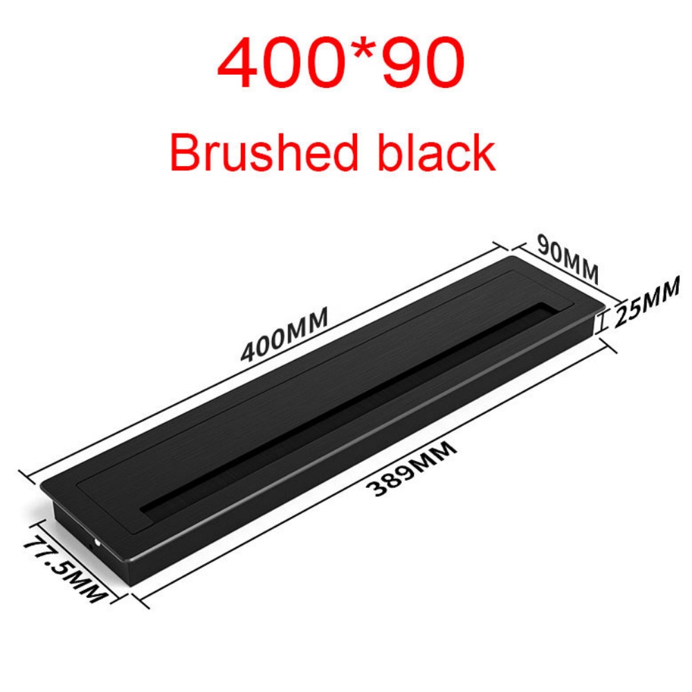 1PC Aluminium Rechthoekige Bur - Furniture Hardware Outlet recensie en prijs