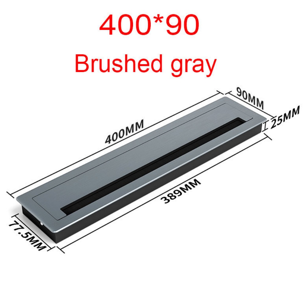 1PC Aluminium Rechthoekige Bur - Furniture Hardware Outlet recensie en prijs