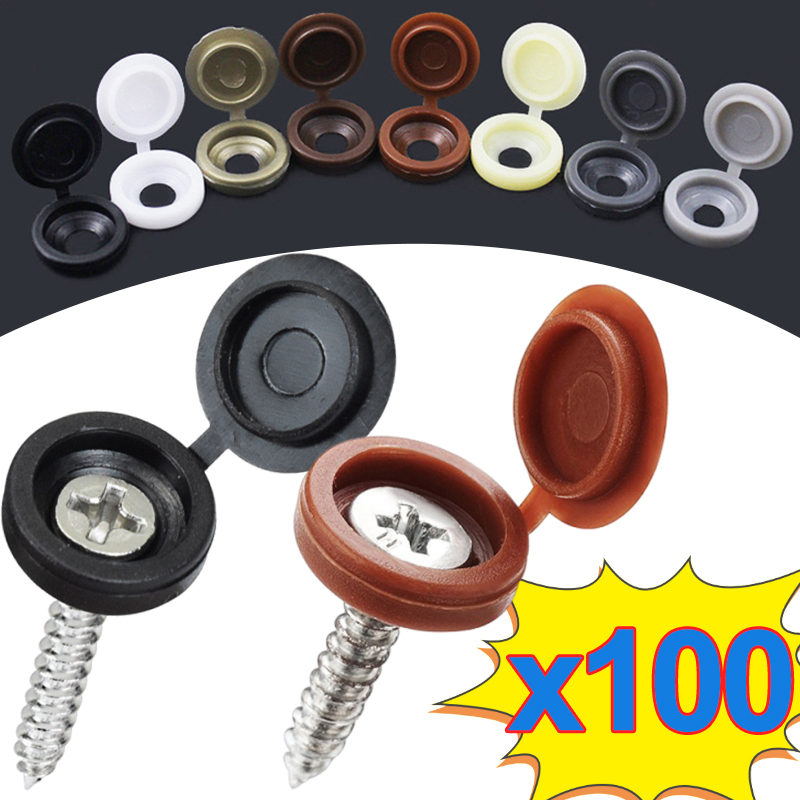 10/500 Stuks Schroef Decoratie - Furniture Hardware Black recensie en prijs