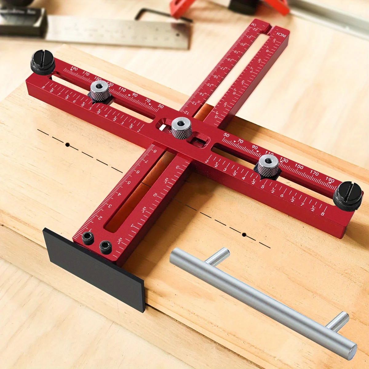 Aluminium kasthandgreep Jig Ve - Furniture Joint Hardware recensie en prijs