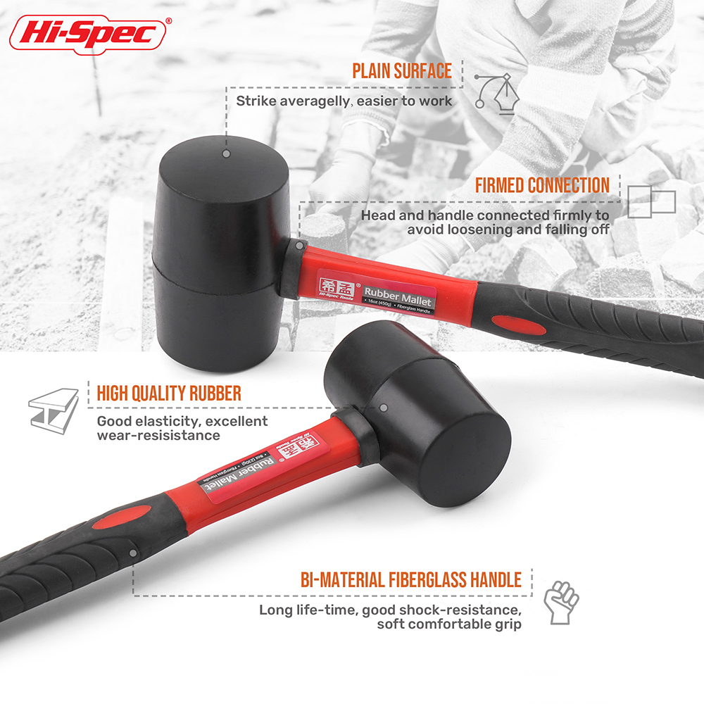 Zachte rubberen hamer met scho - Furniture Joint Hardware recensie en prijs