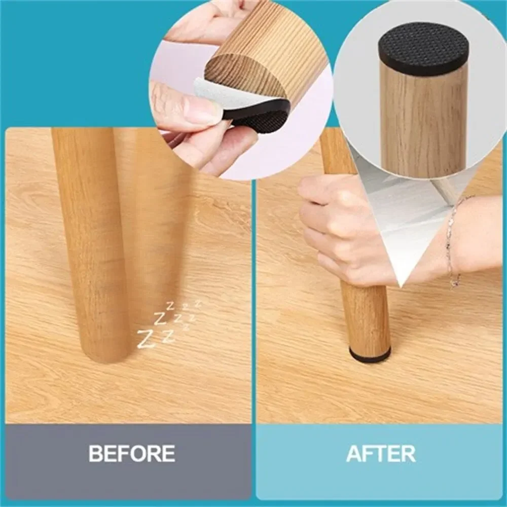 Rubberen pads voor stoelpoten, - Furniture Hardware For Legs recensie en prijs