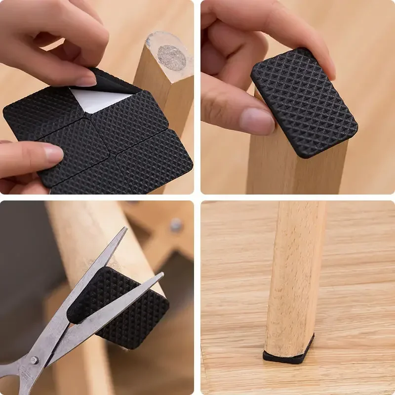 Rubberen pads voor stoelpoten, - Furniture Hardware For Legs recensie en prijs