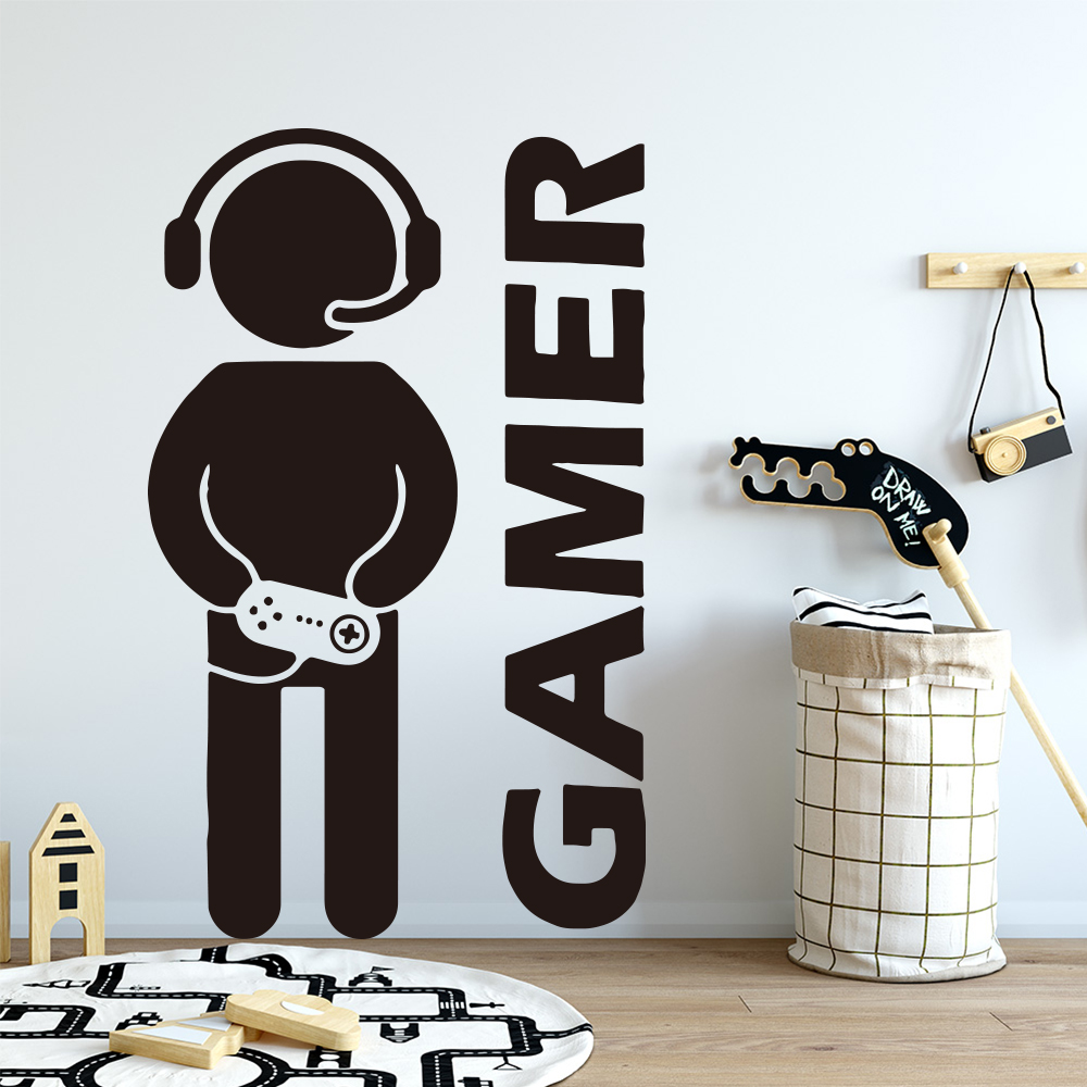 1 st Gamer Wall Art Sticker Vo - Furniture Joint Hardware recensie en prijs